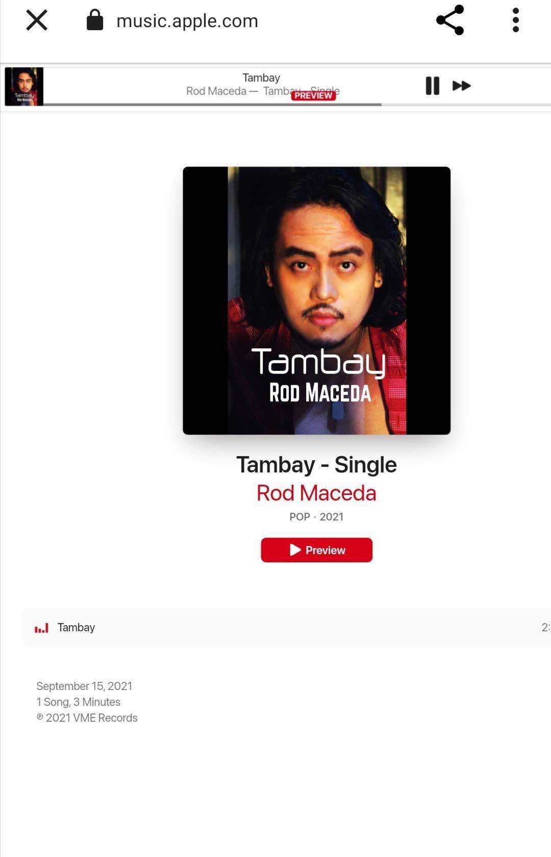 Rod Maceda Tambay Apple Music iTunes.jpg