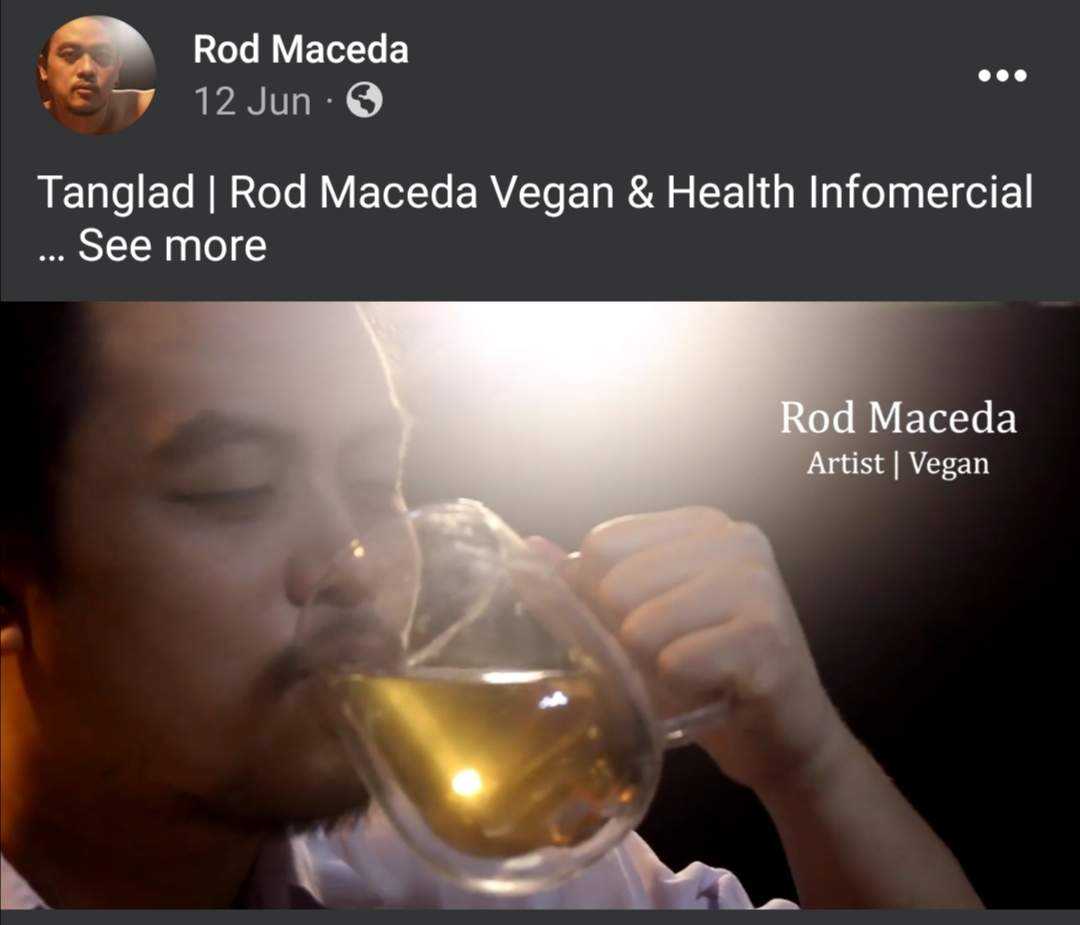 Rod Maceda Tanglad Vegan and Health Infomercial Lemongrass tea.jpg