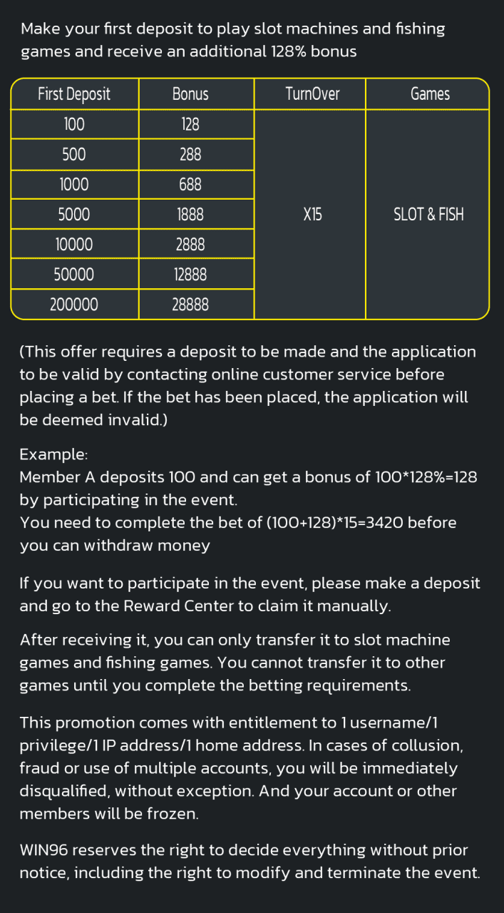 1717122598397_WIN96新会员首存可获得128的奖励英详情.png