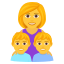 👩‍👦‍👦